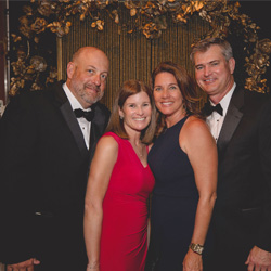 A group of four at Casino event.